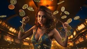 bet777apk slots section shown with bright game style visuals